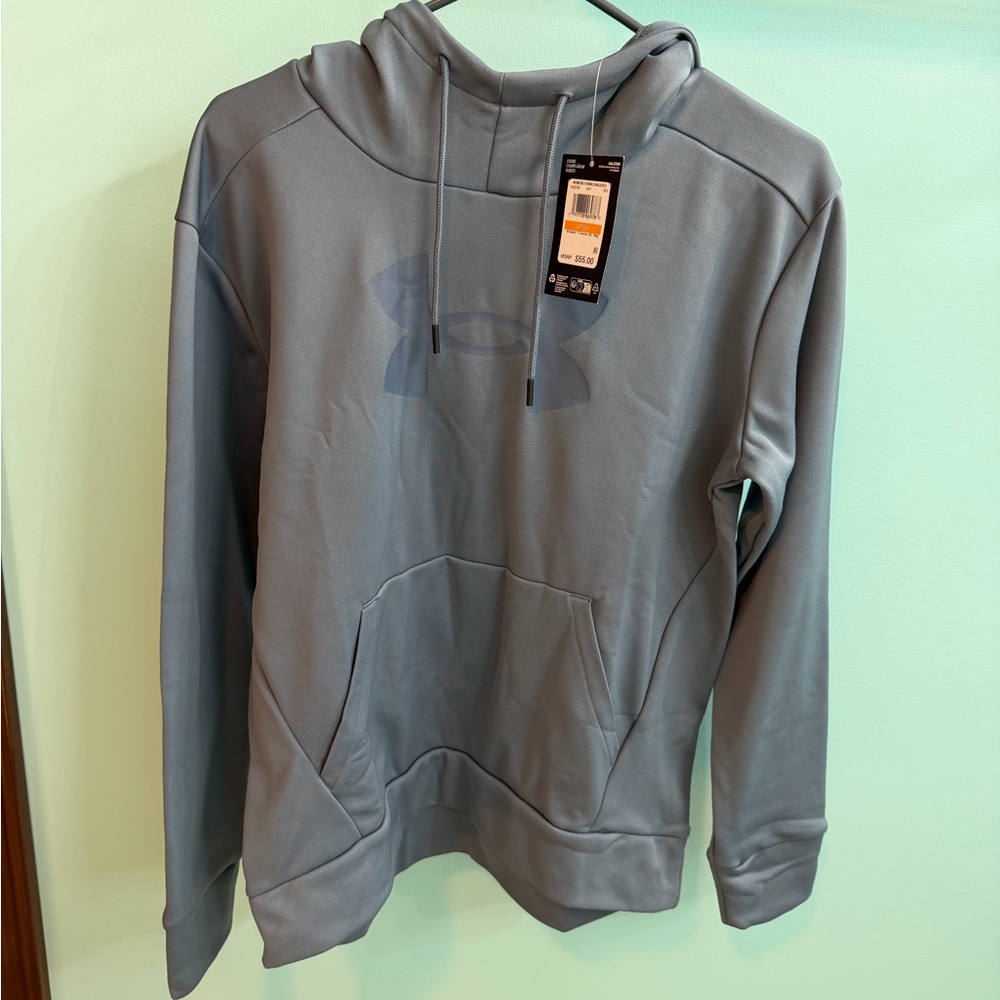 Oversized Gray Under Armour Hoodie for Women